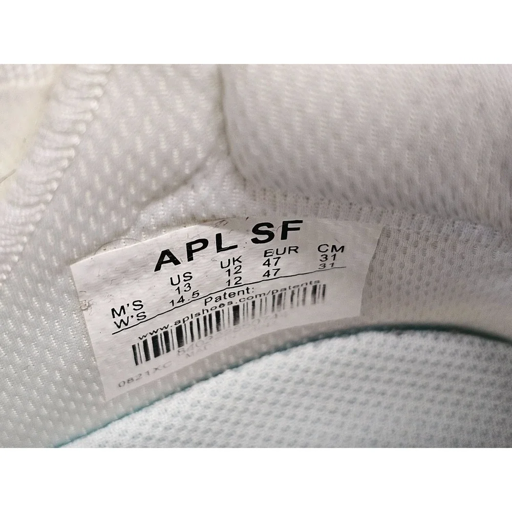 APL 13 SuperFuture Basketball Hi Top Sneaker White Gum Athletic Load Launch EUC‎